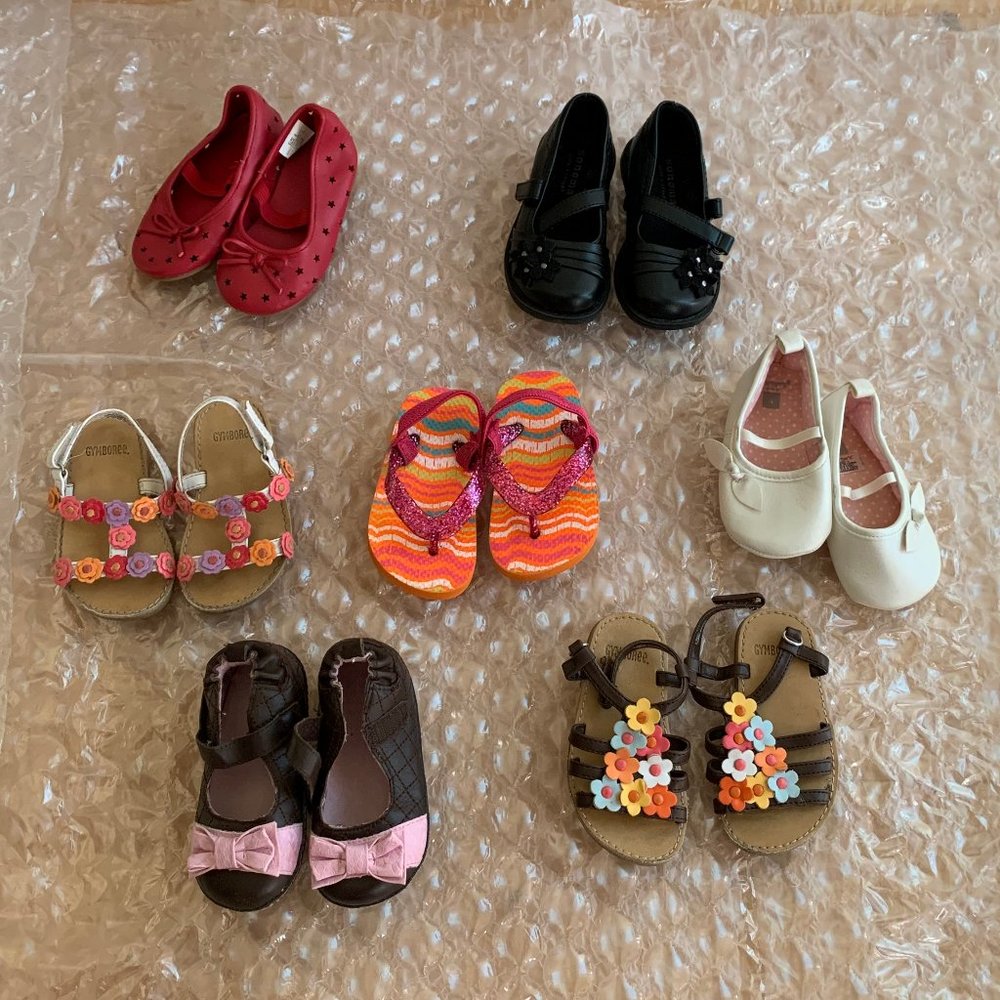 Girls [Size 4 - 6] Shoes Set